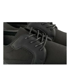 Veterschoenen ZWART