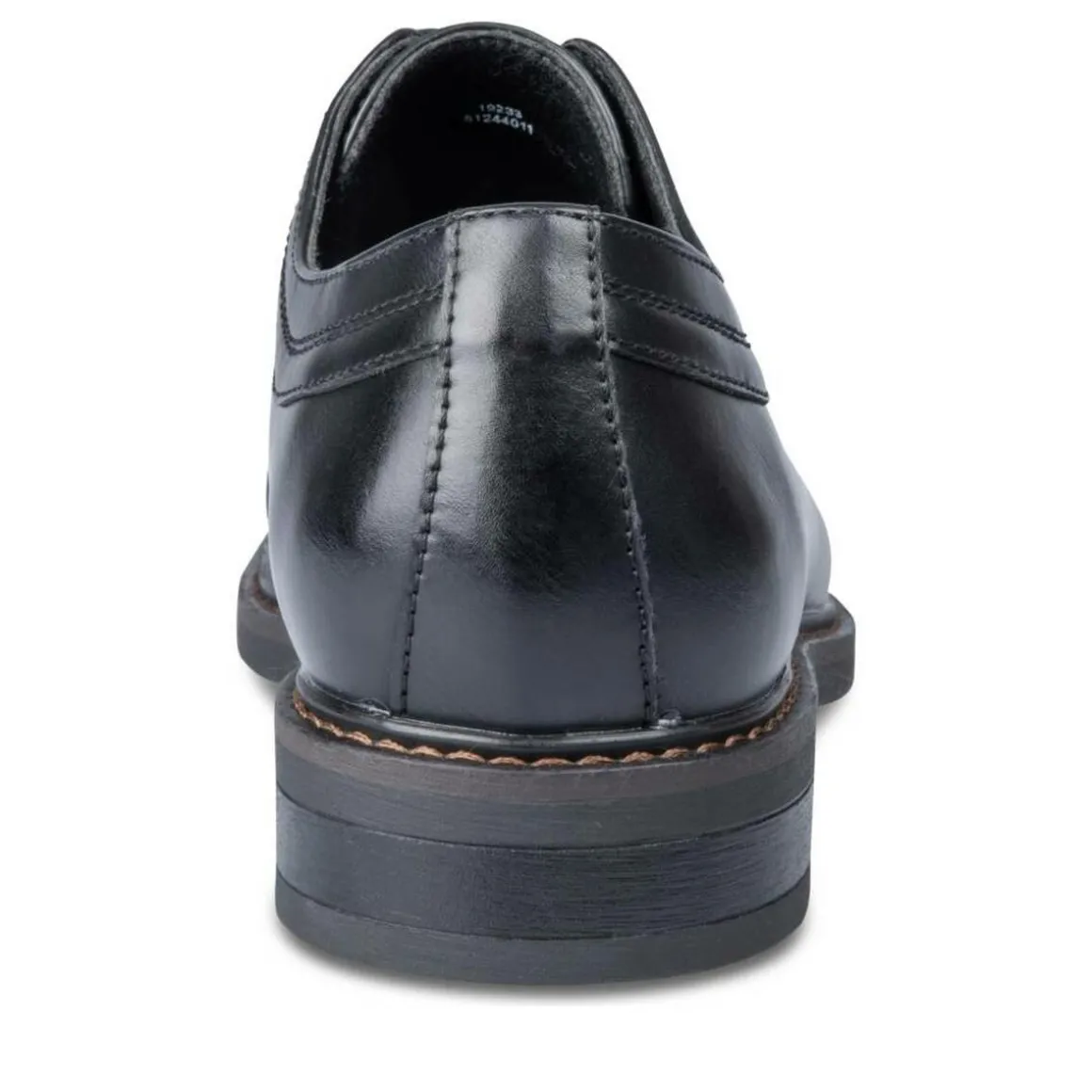 Veterschoenen ZWART