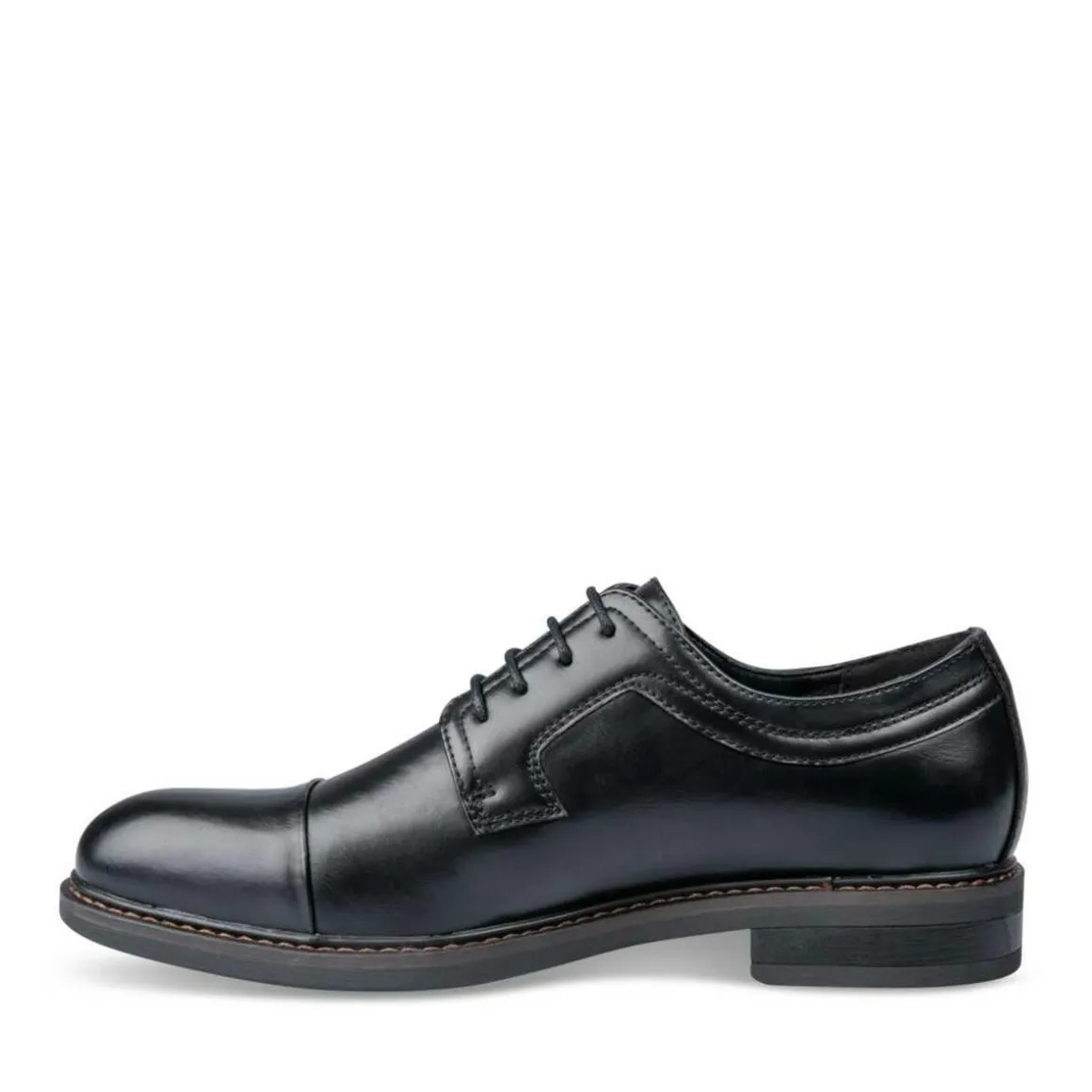 Veterschoenen ZWART