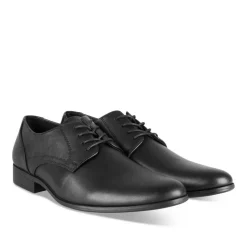 Veterschoenen ZWART