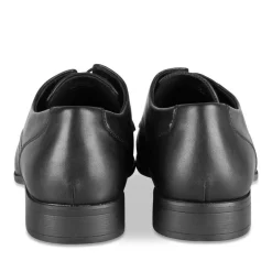 Veterschoenen ZWART