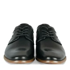 Veterschoenen ZWART