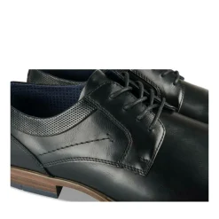 Veterschoenen ZWART