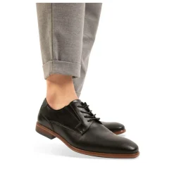 Veterschoenen ZWART