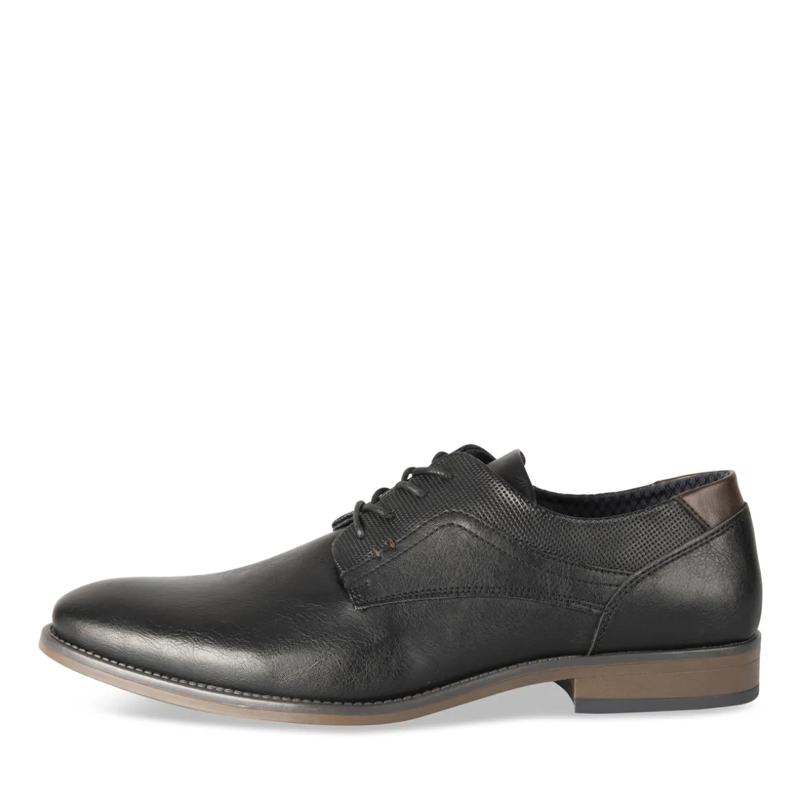 Veterschoenen ZWART