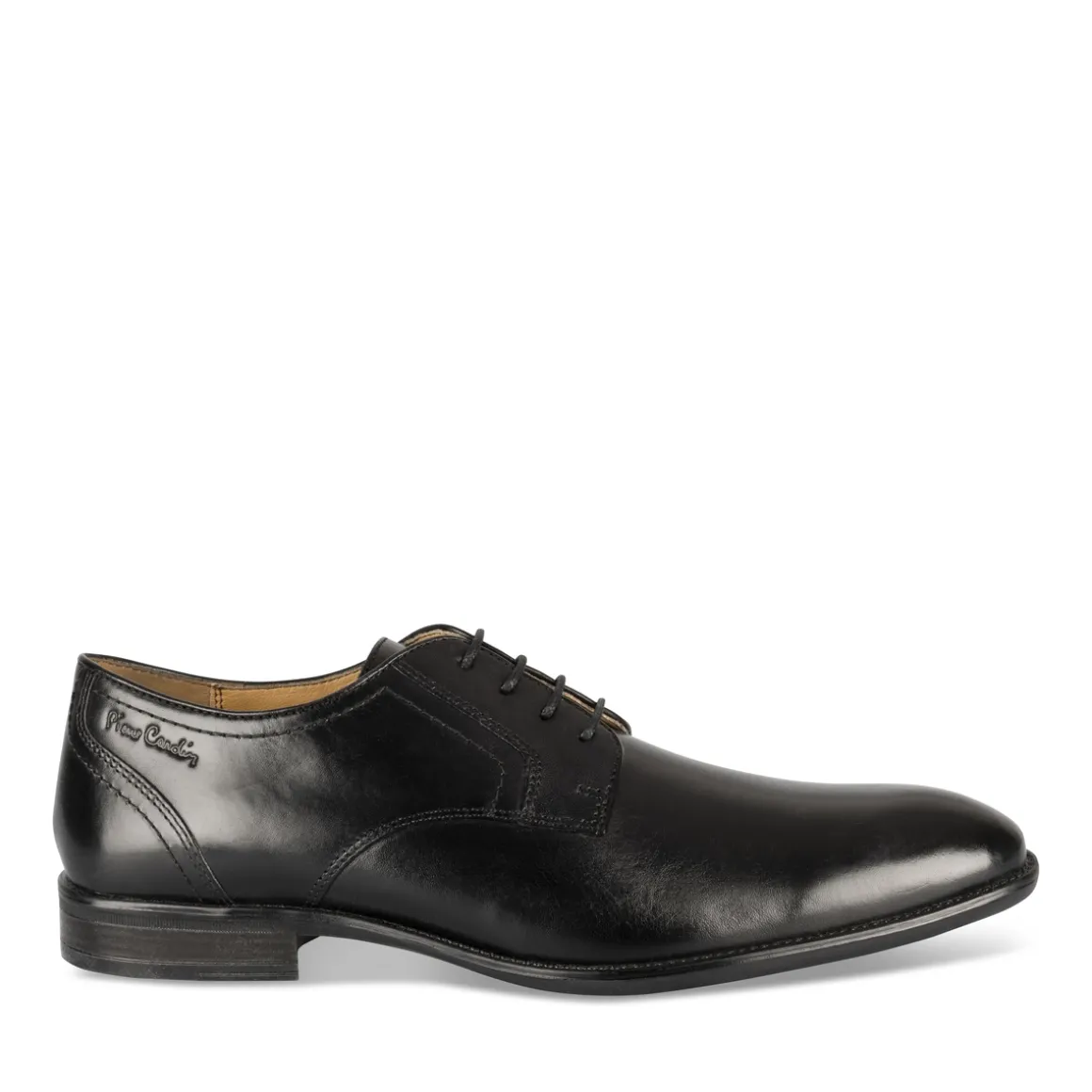 Veterschoenen ZWART