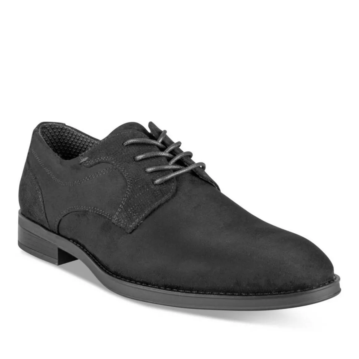 Veterschoenen ZWART