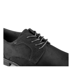 Veterschoenen ZWART