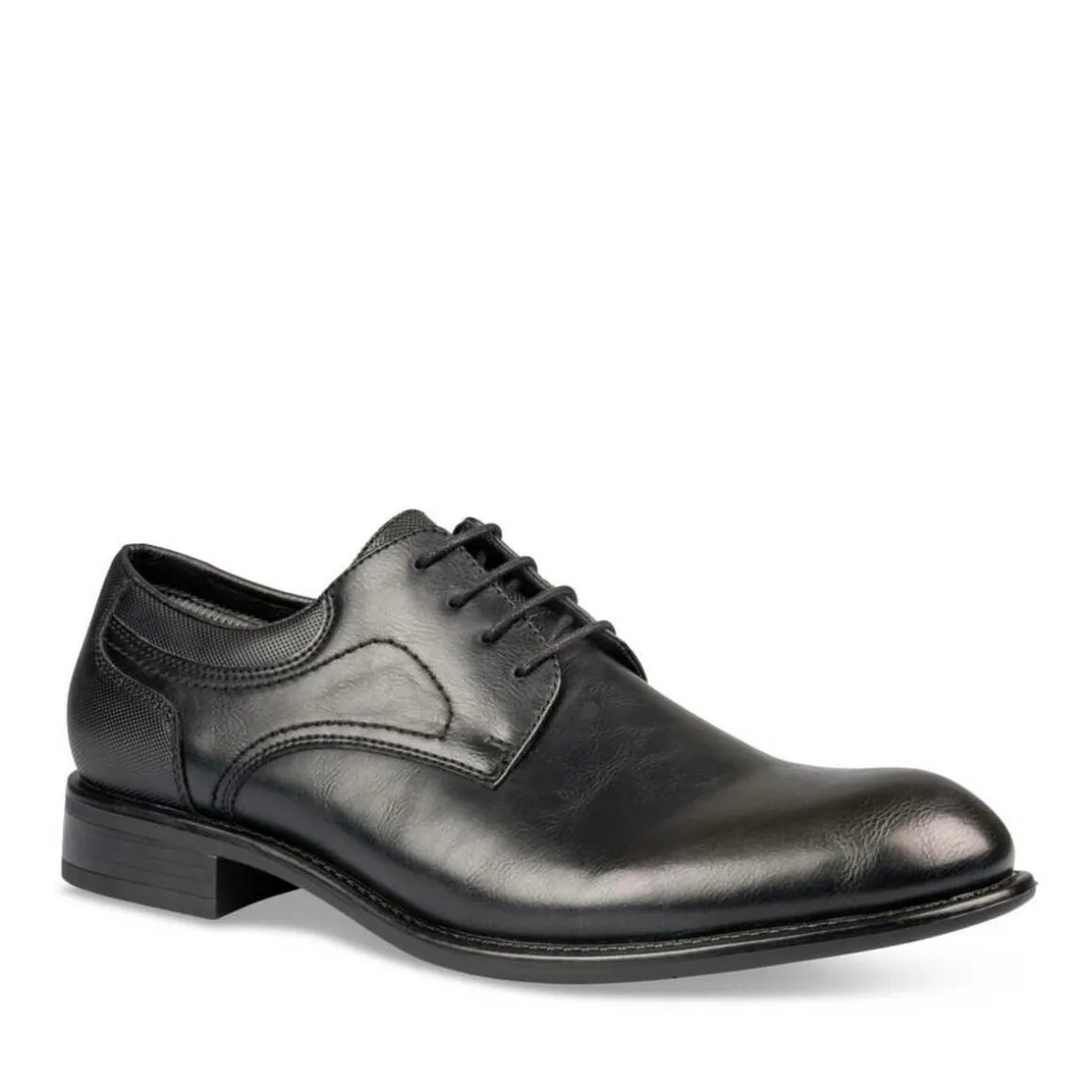 Veterschoenen ZWART