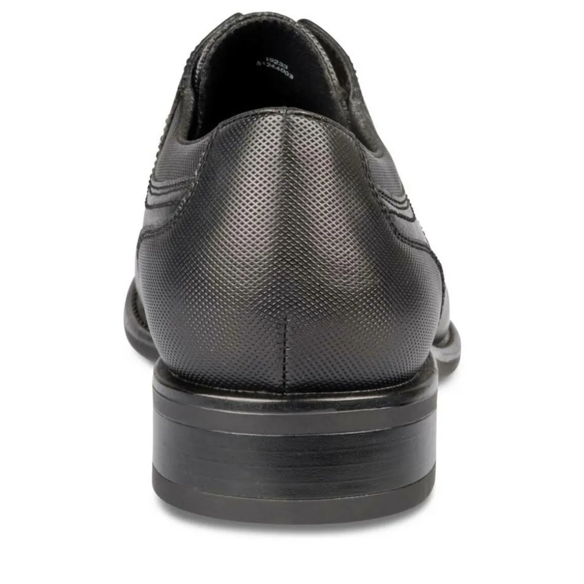 Veterschoenen ZWART