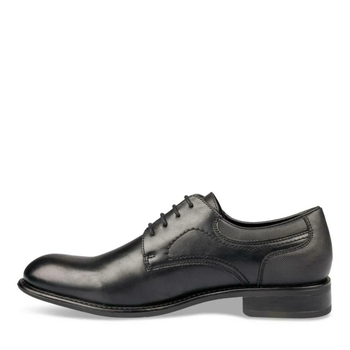 Veterschoenen ZWART