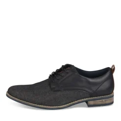 Veterschoenen ZWART