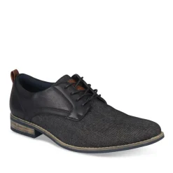 Veterschoenen ZWART