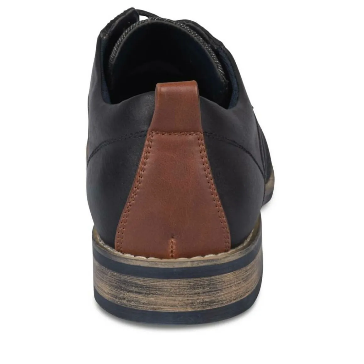 Veterschoenen ZWART
