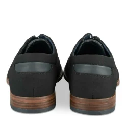 Veterschoenen ZWART