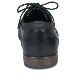 Veterschoenen ZWART