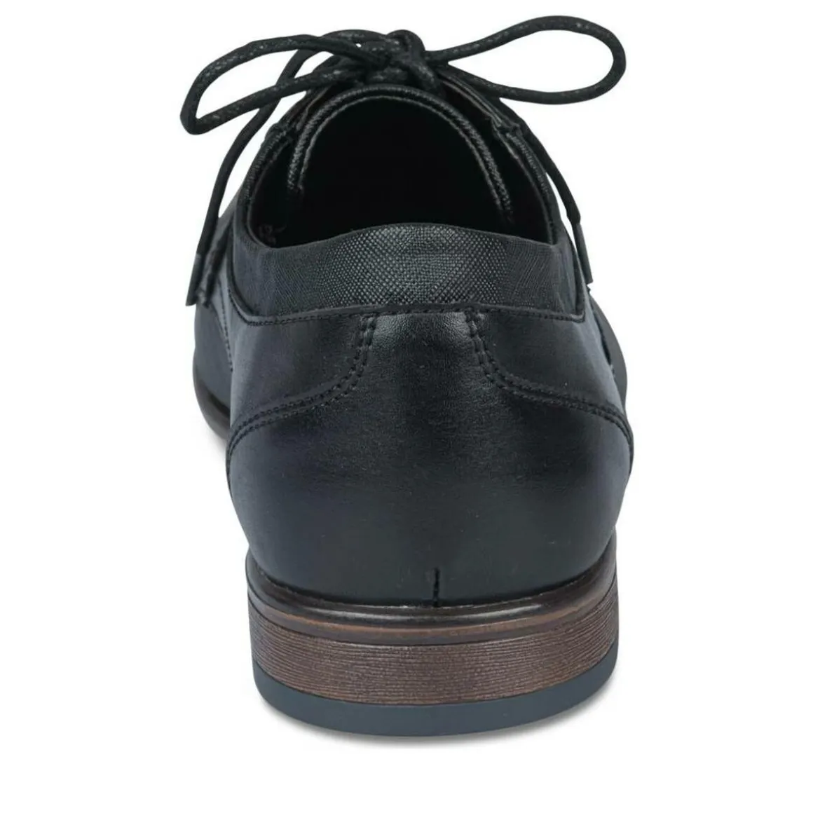 Veterschoenen ZWART