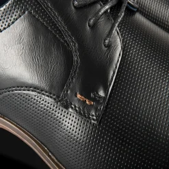 Veterschoenen ZWART