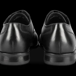 Veterschoenen ZWART