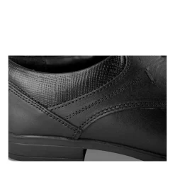 Veterschoenen ZWART