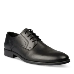 Veterschoenen ZWART
