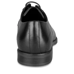 Veterschoenen ZWART