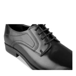 Veterschoenen ZWART