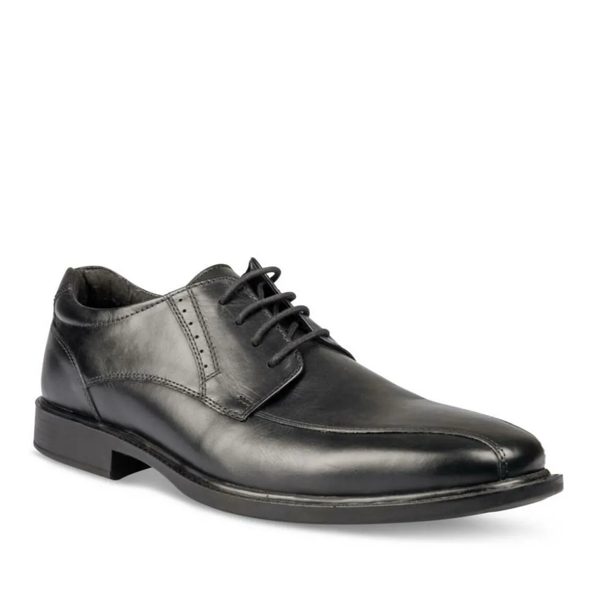 Veterschoenen ZWART