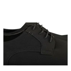 Veterschoenen ZWART