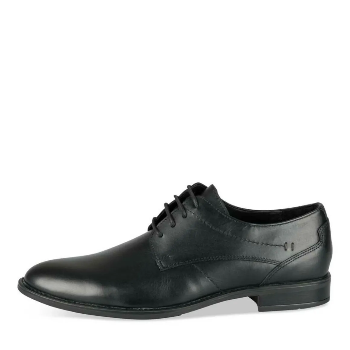 Veterschoenen ZWART