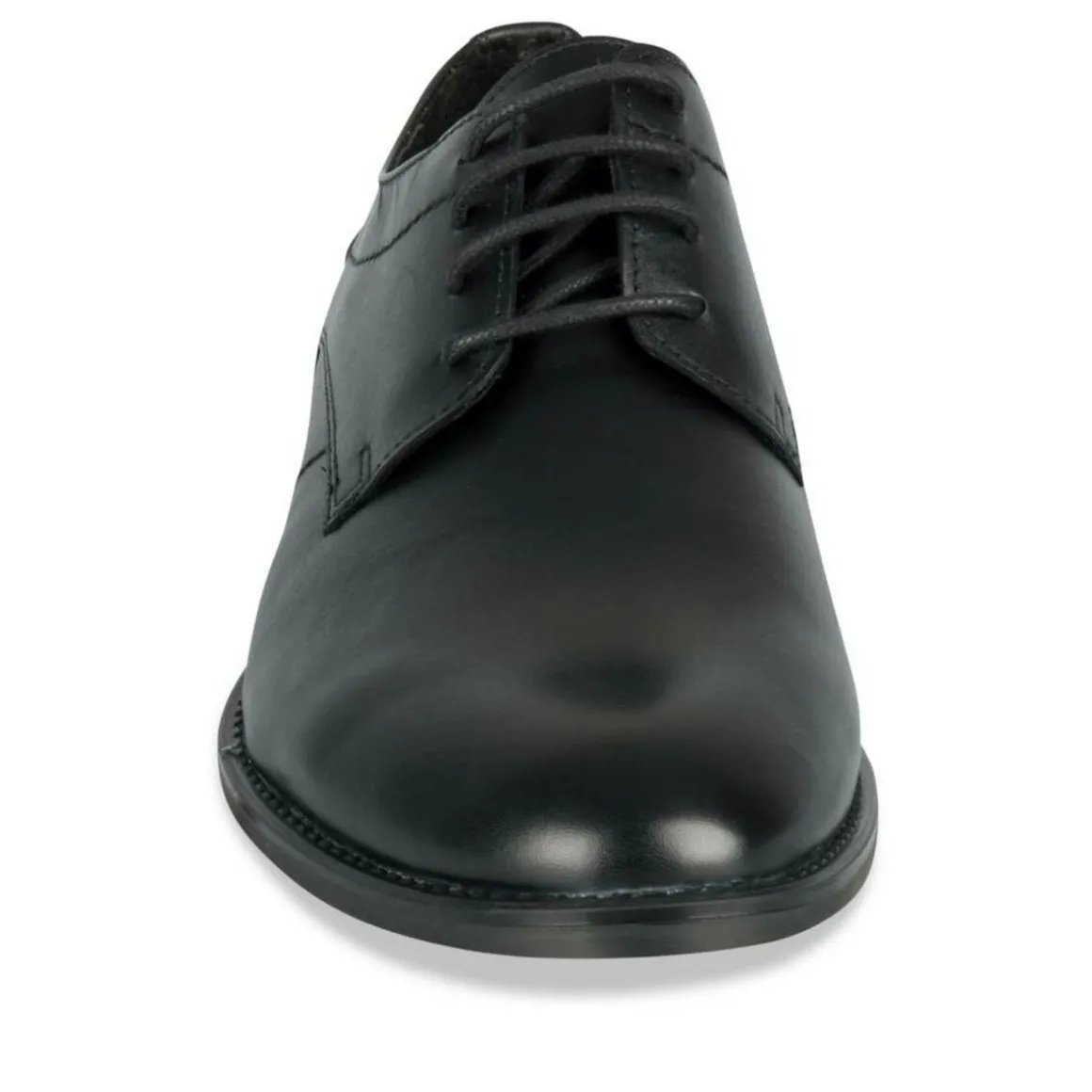 Veterschoenen ZWART