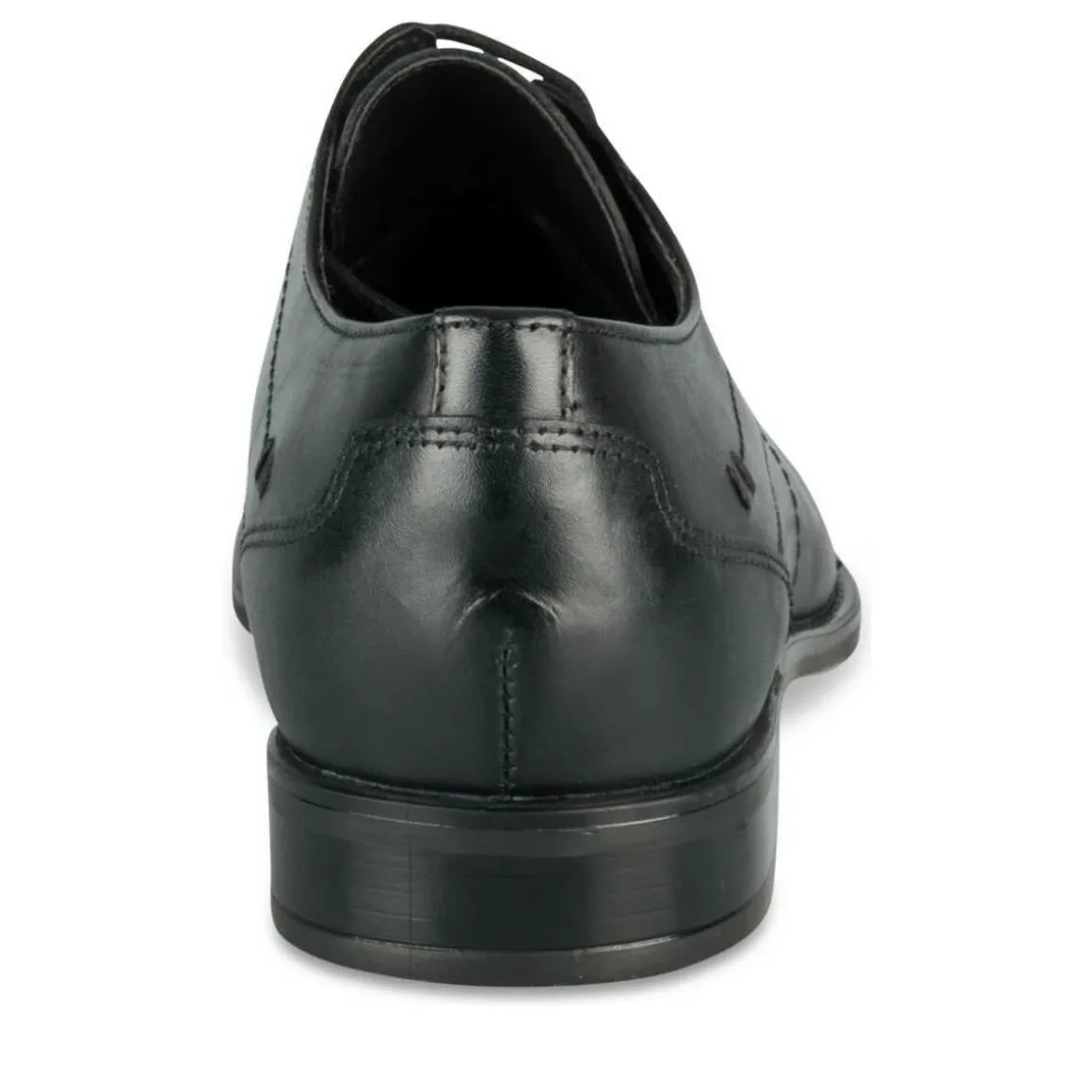 Veterschoenen ZWART