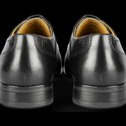 Veterschoenen ZWART