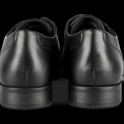 Veterschoenen ZWART