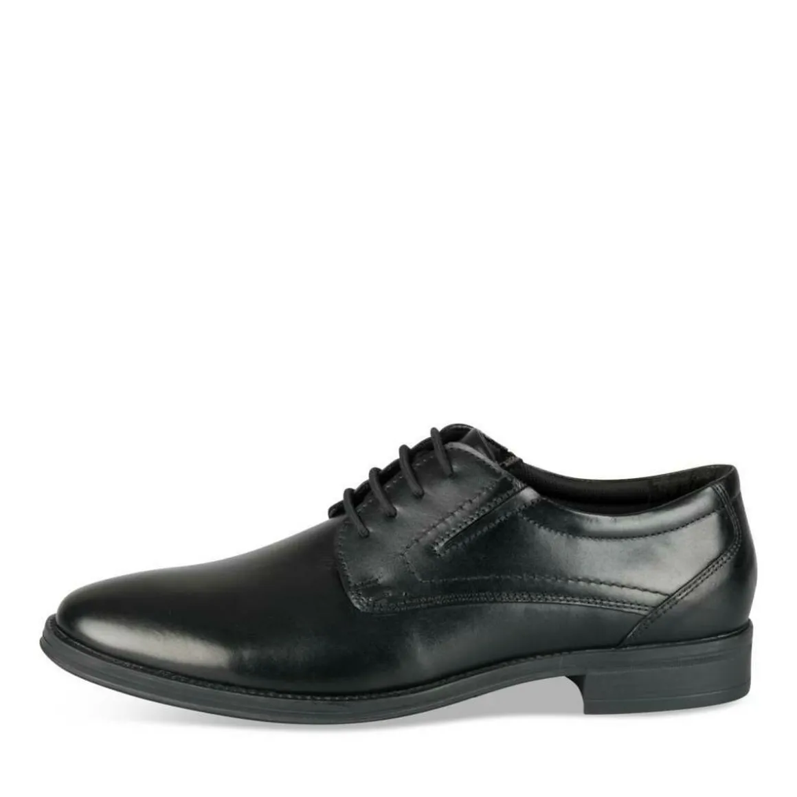 Veterschoenen ZWART