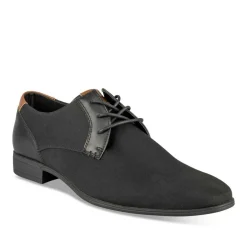 Veterschoenen ZWART