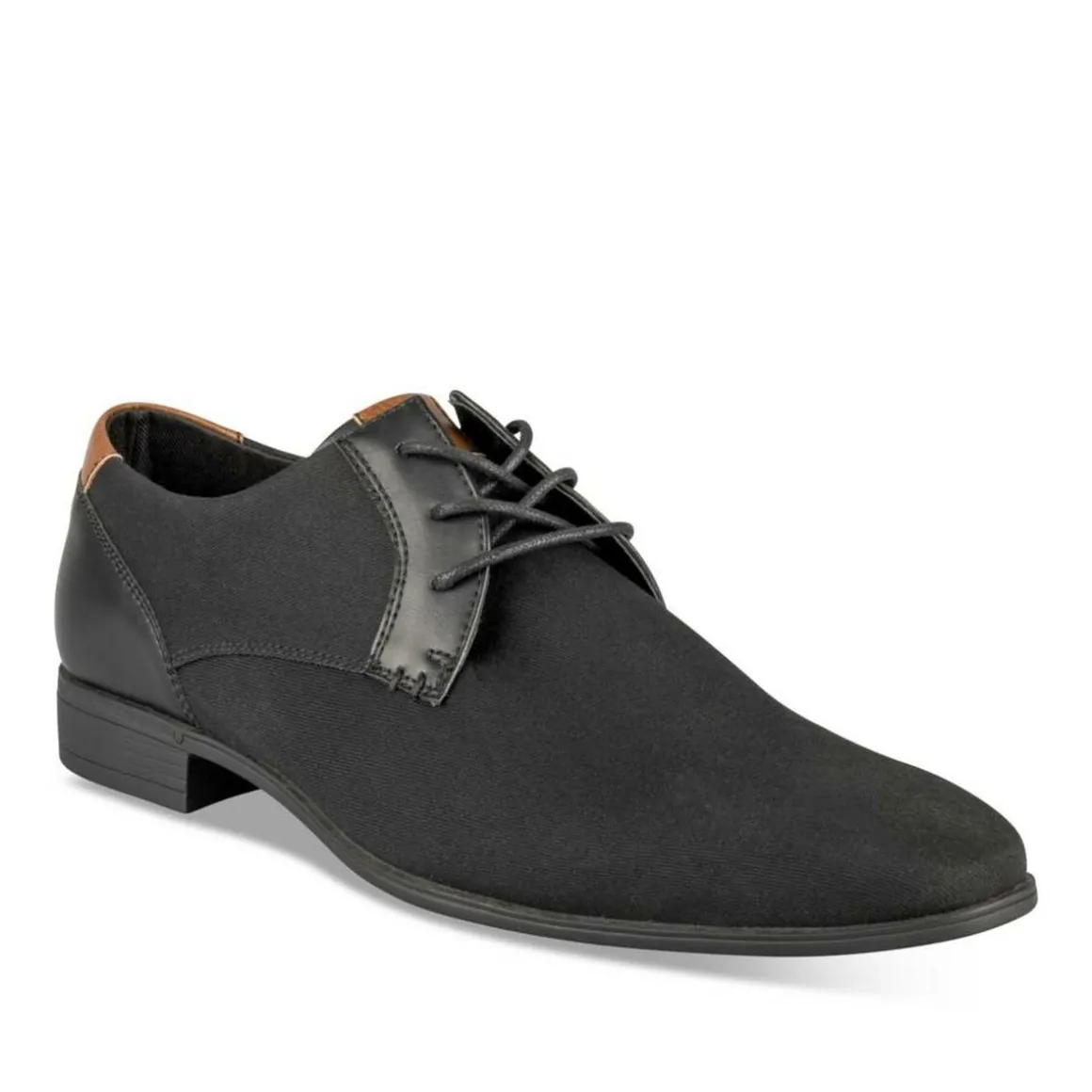 Veterschoenen ZWART