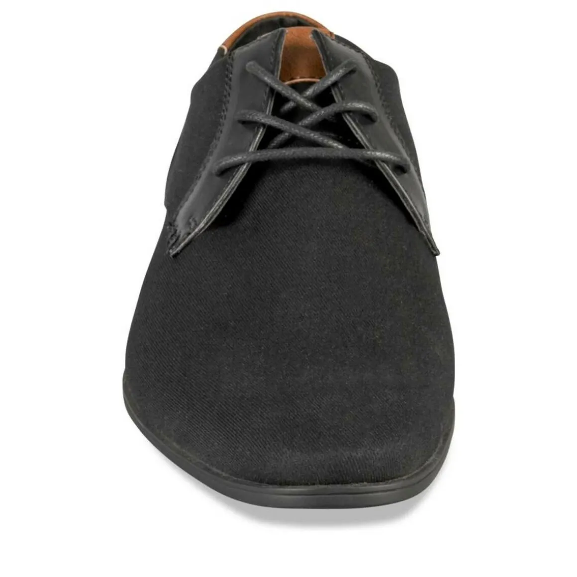 Veterschoenen ZWART