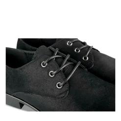 Veterschoenen ZWART