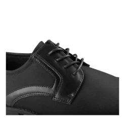 Veterschoenen ZWART