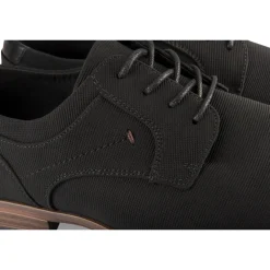 Veterschoenen ZWART
