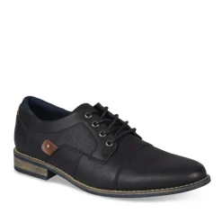 Veterschoenen ZWART