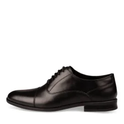 Veterschoenen ZWART