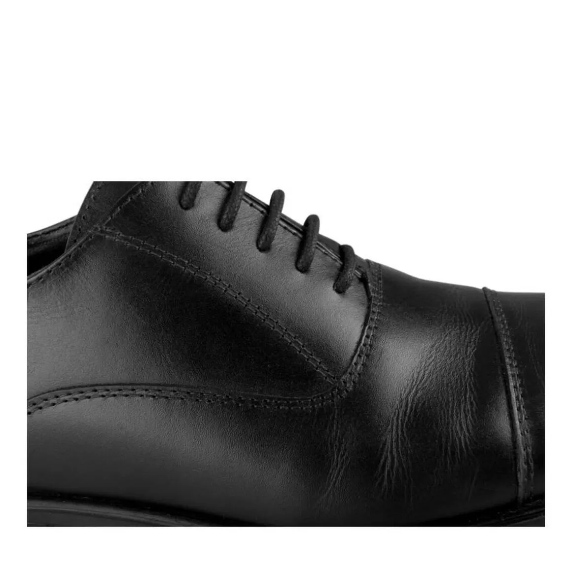 Veterschoenen ZWART
