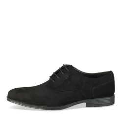 Veterschoenen ZWART