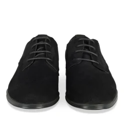 Veterschoenen ZWART
