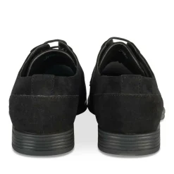 Veterschoenen ZWART