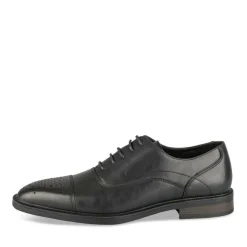 Veterschoenen ZWART
