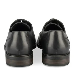 Veterschoenen ZWART