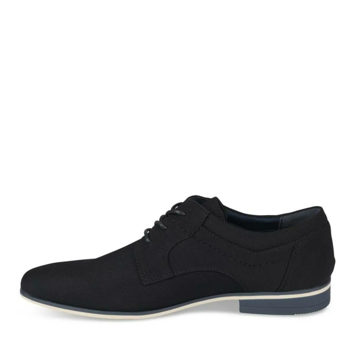 Veterschoenen ZWART